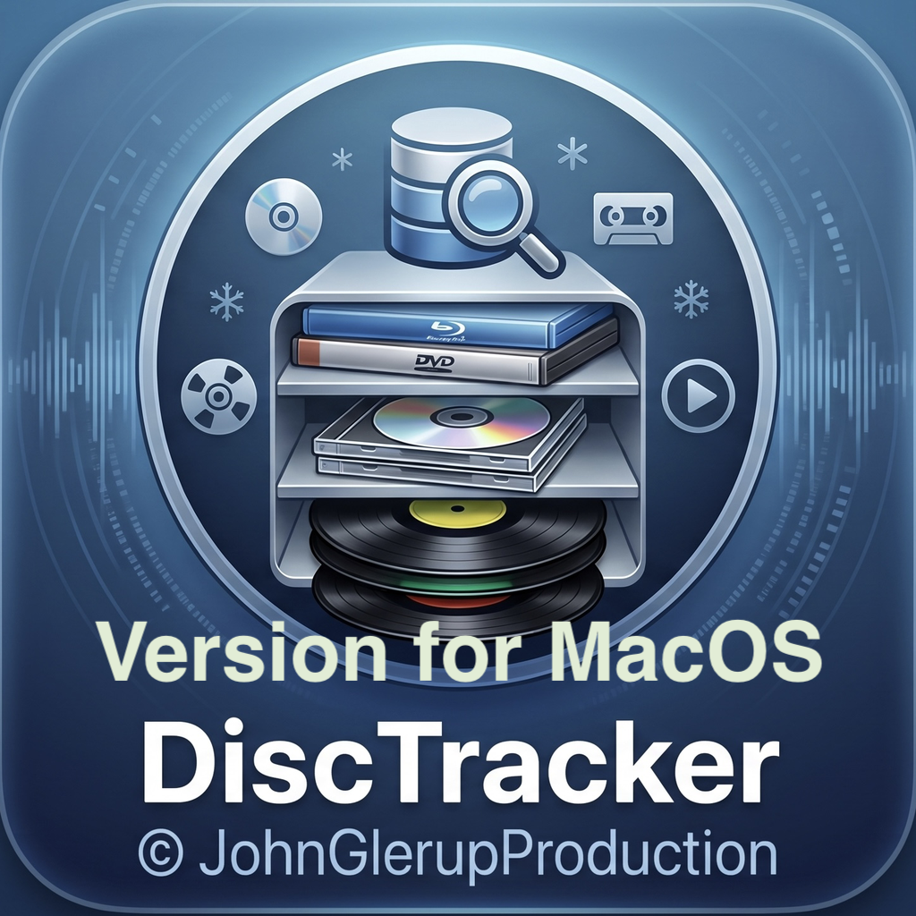 DiscTracker for Mac – Samlingsdatabase til LP, CD, DVD & Blu-ray