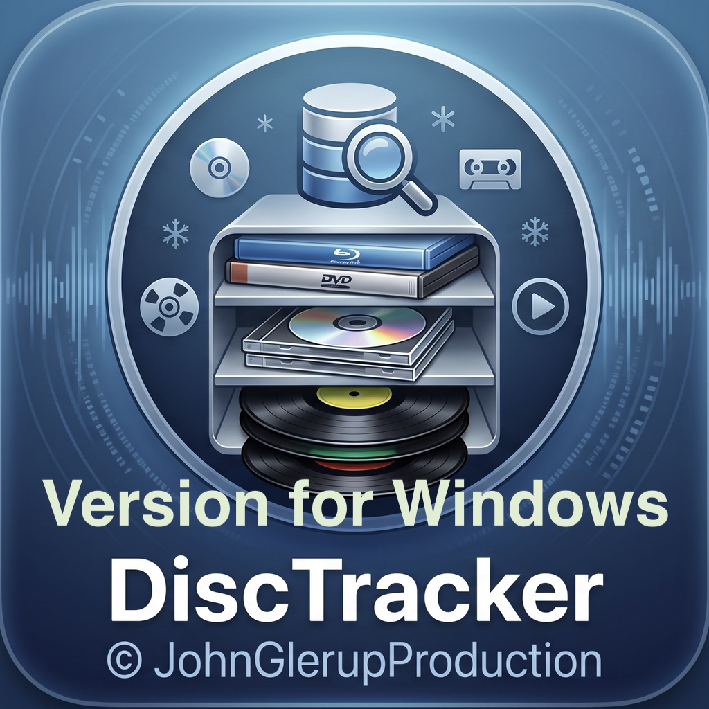 DiscTracker for Windows – Samlingsdatabase til LP, CD, DVD & Blu-ray