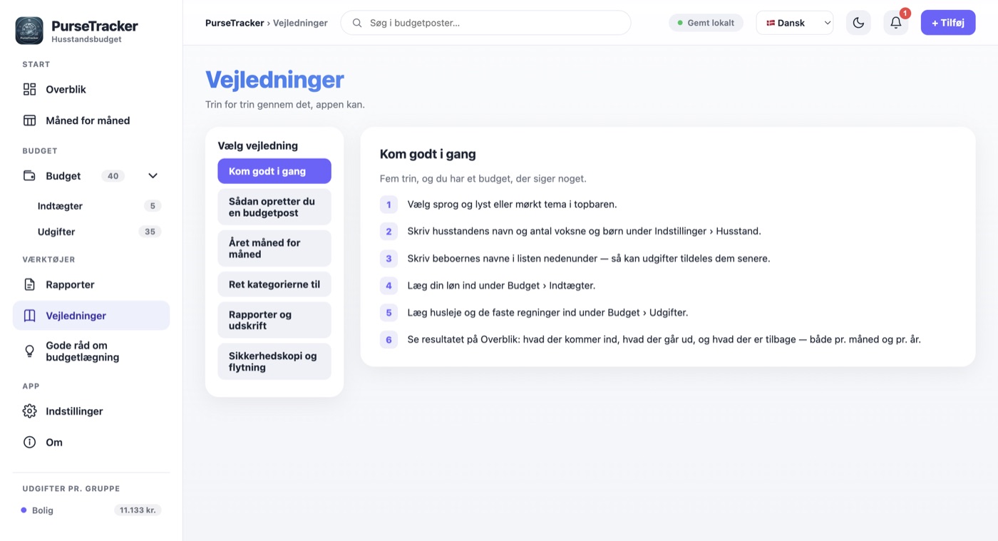 PurseTracker skærmbillede 10