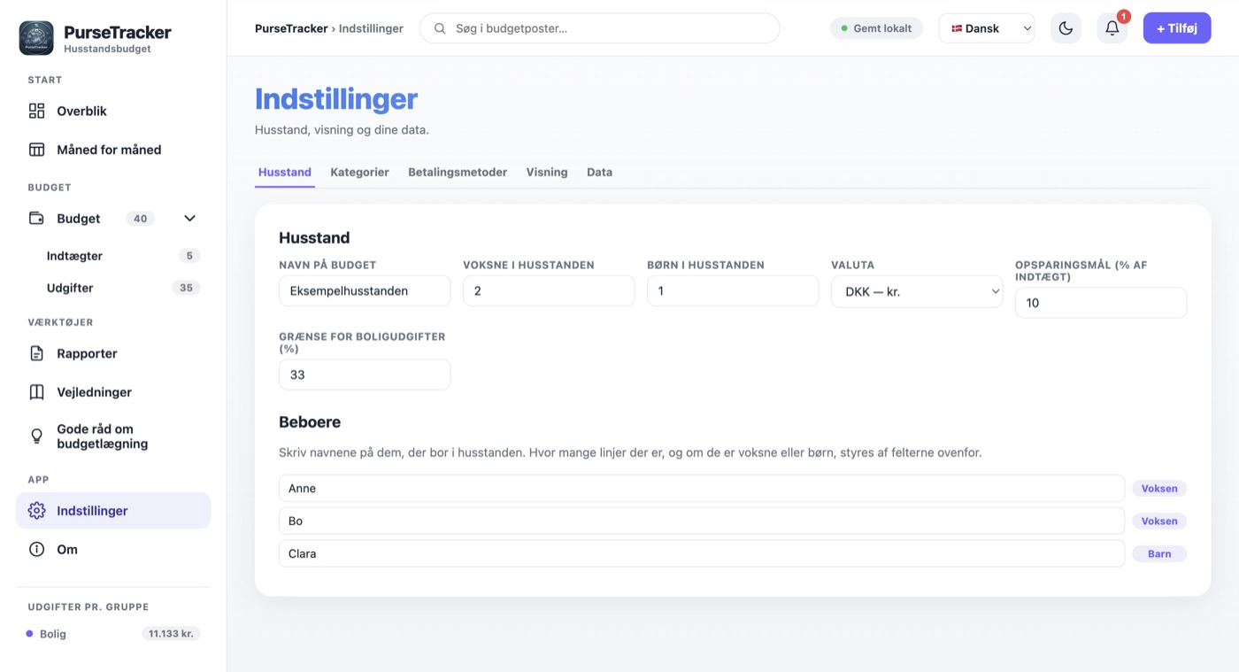 PurseTracker skærmbillede 11