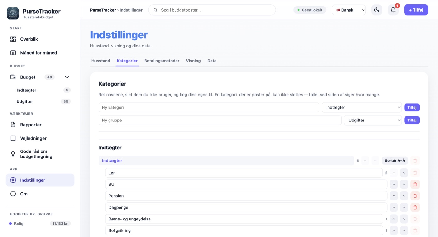 PurseTracker skærmbillede 12