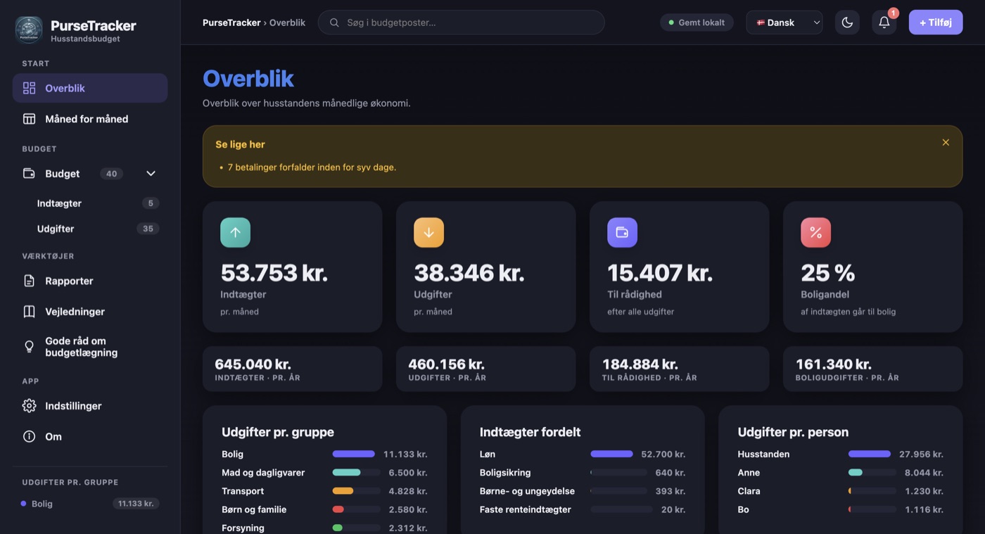 PurseTracker skærmbillede 14